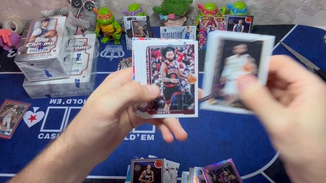 Topps Chrome MegaBox & Blaster. Topps MegaBox . Брейк 15/2026