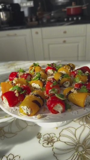 Идеальная закуска 🫑🍡🧄