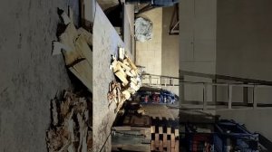 связываем дрова на продажу