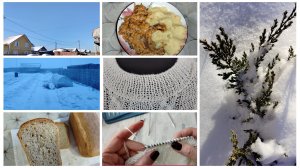 Местами вкусный, местами полезный влог😋🧶