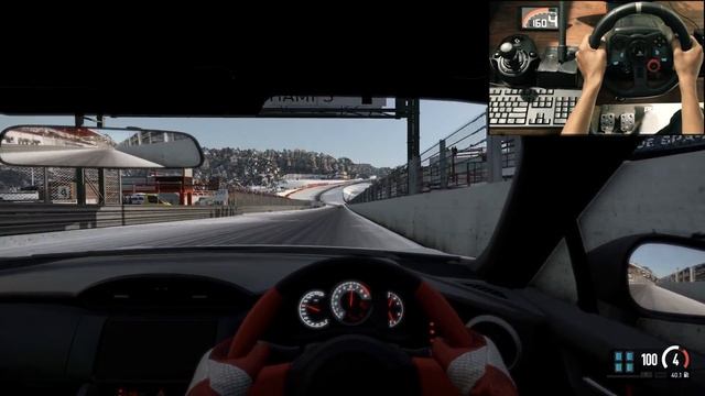 Toyota GT86: снежный трек-день в Спа 🔥 Project Cars 2 на Logitech G29 🏁