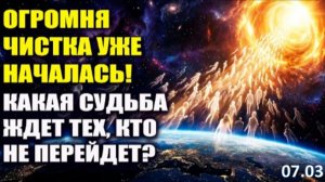 Огромная Чистка уже началась! | 70% людей не пройдут переход