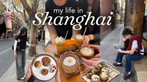my life in shanghai 🍵🎍| chinese café crawl (o.p.s coffee, apoli), the bund, & nanjing rd shopping!