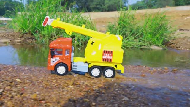 Кран- спасатель. Мультик для детей