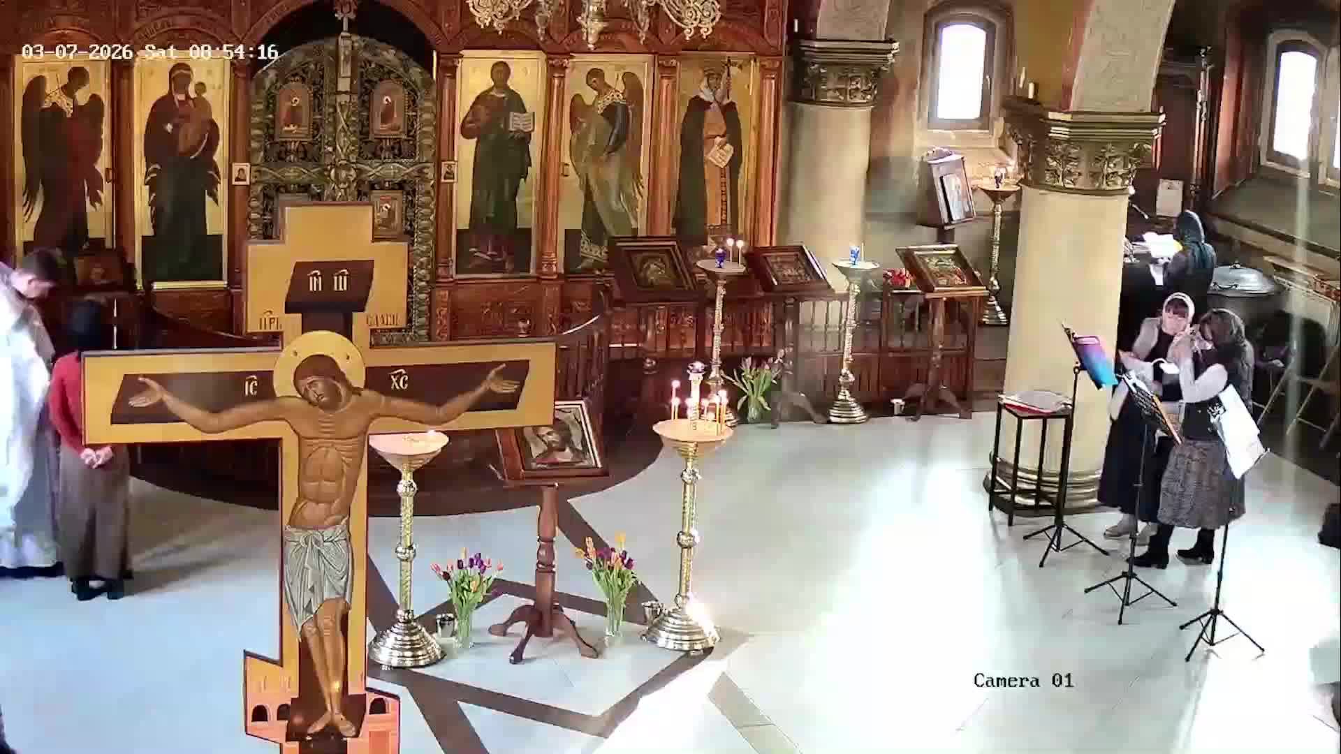 Божественная литургия. Поминовение усопших. 9.00, 07.03.2026г. смотреть онлайн