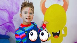 Диана и Рома дом ужасов