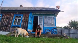 Остался ОДИН в деревне. ЖЕНА уехала...