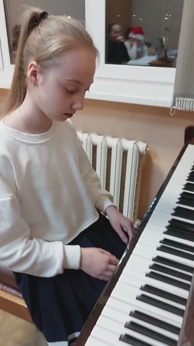 Сольф. №342 из сб.Калм. и Фр. Дронова Анастасия 4кл.