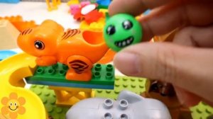 Видео для детей. Конструктор Лего , изучаем новых животных для детей,новый дом. #дети #видеодлядетей