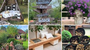 100 ПРЕКРАСНЫХ идей для дачи, дома и сада!🌷Ландшафтный дизайн участка🏡