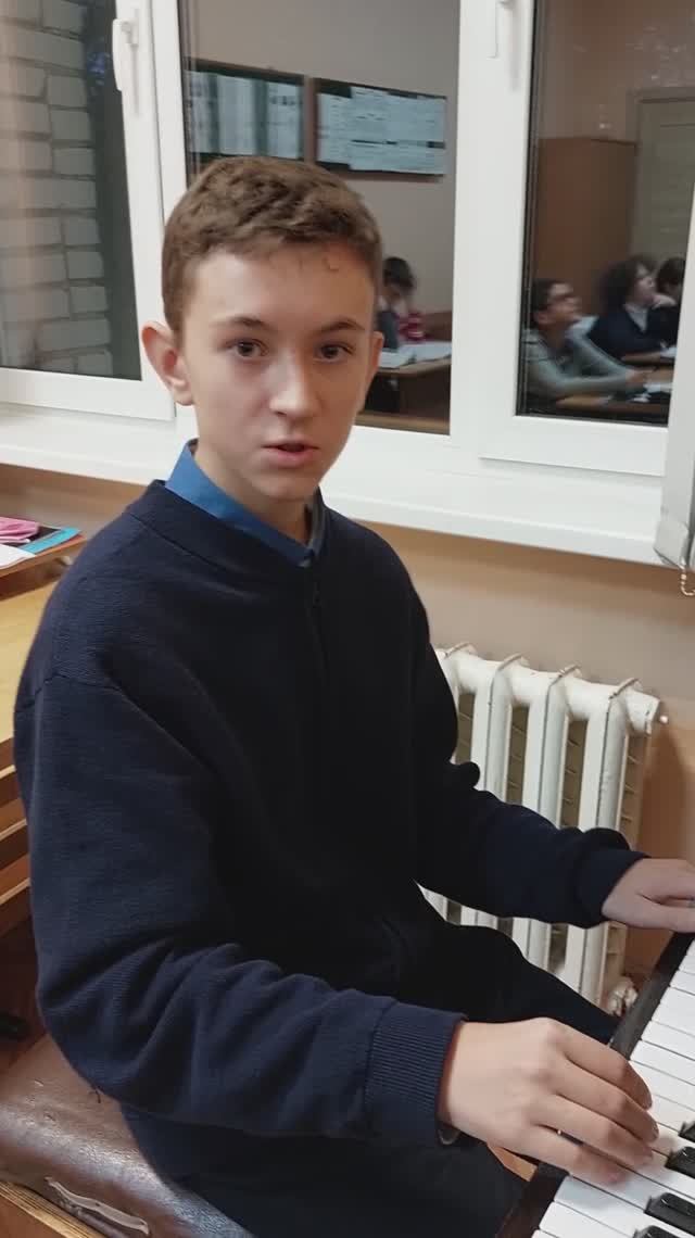 Сольф. №424 из сб.Калм. и Фр. Селянин Степан 5кл.