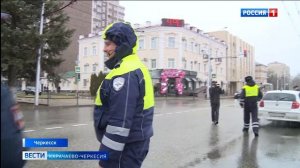 Праздничная акция Госавтоинспекции продолжилась и на дорогах Республиканской столицы