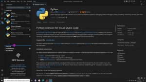 4. Установка расширения Python для VS Code