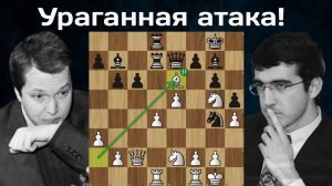 ЭПИЧЕСКАЯ жертва СЛОНА! Владимир Крамник - Найджел Шорт ｜ Дортмунд 1995 ｜ Шахматы