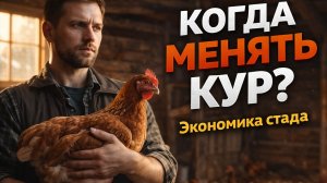 КОГДА МЕНЯТЬ КУР? 🐔 Реальная экономика стада без мифов и потерь 💰

---


Когда выгодно менять стар