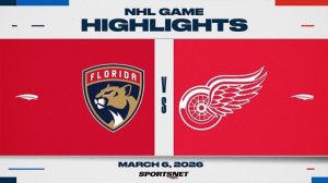 Обзор матча НХЛ | Детройт - Флорида (07.03.2026)