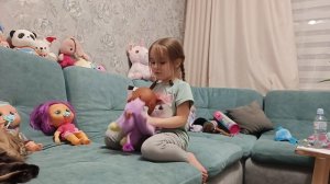 Распаковка игрушки Cry babies(трицератопс).