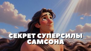 Детская Библия серия 8 - Секрет суперсилы Самсона. Суперкнига