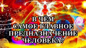 В ЧЁМ САМОЕ ГЛАВНОЕ ПРЕДНАЗНАЧЕНИЕ ЧЕЛОВЕКА? Человек - многомерная структура, влияющая на Мироздание