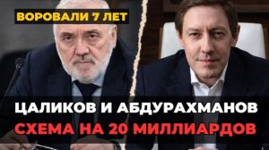 КРАХ СИСТЕМЫ: За что на самом деле задержали Цаликова? Схемы, миллиарды и лед