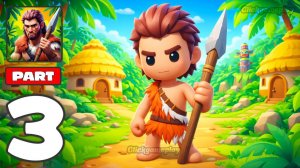 Жизнь пещерного человека — прохождение игры. Мультики развивающие для детишек