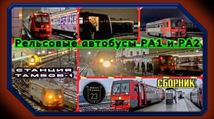 Сборник рельсовых автобусов на станции Тамбов-1.