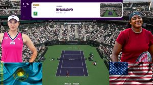 (2) 🇰🇿Елена Рыбакина - 🇺🇸Хейли Баптист