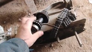 двигатель от мотоблока на Иж планету, начало