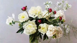 Цветочные композиции художника Марины Захаровой