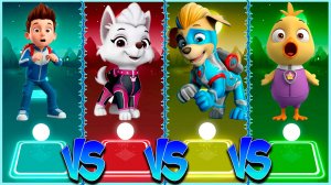 Щенячий патруль Coffin Dance в Tiles Hop lvl 22 - Мультик Paw Patrol
