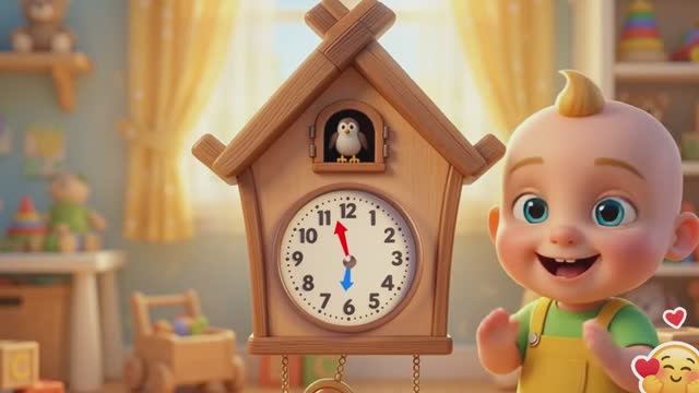 ✅Мультфильм Детский «Часики тик-так» ⏰🎶 смотреть онлайн