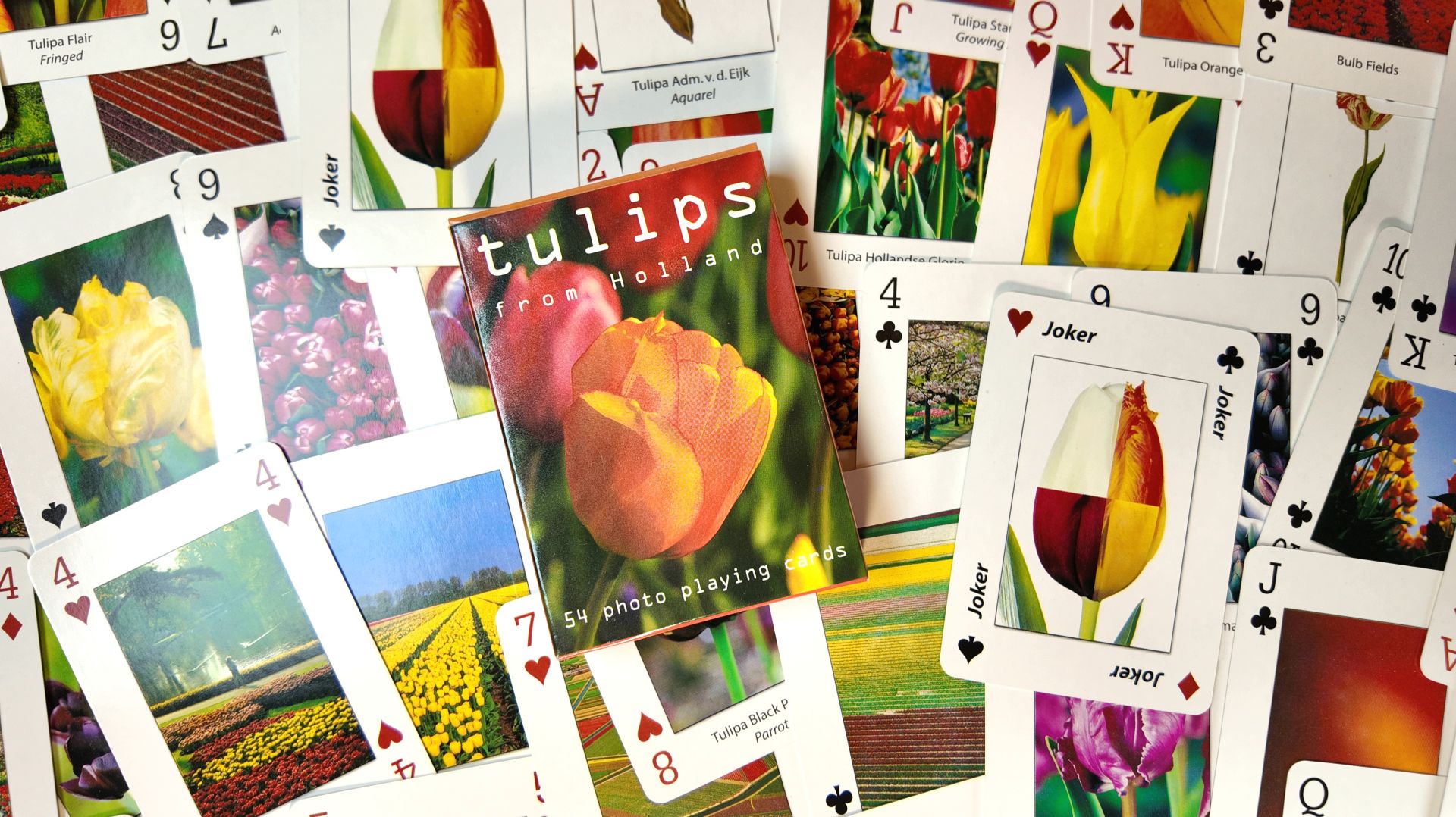 Игральные карты: Тюльпаны