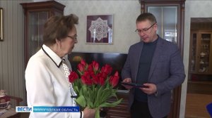 Вологжанка Людмила Кашина удостоена медали «Мать солдата»