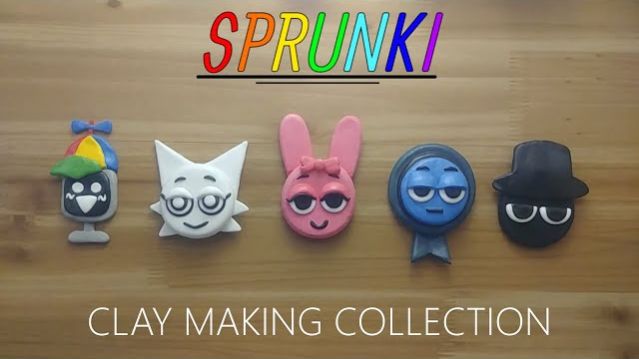 СПРУНКИ: СОЗДАЕМ НОВУЮ КОЛЛЕКЦИЮ СПРУНКИ ИЗ ВОЗДУШНОГО ПЛАСТИЛИНА РЕАКЦИЯ