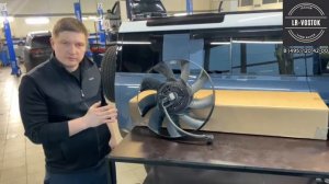 Land Rover Defender L663 Щелчки вискомуфты