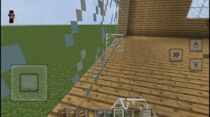 построил большой дом в майнкрафте