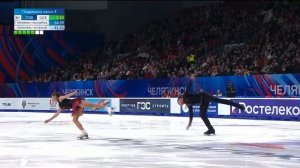 Анастасия Мишина и Александр Галлямов. Короткая программа на Финале Гран-При России 06.03.2026