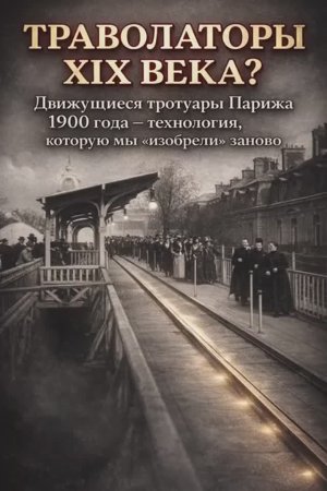 Траволаторы 19 века ? Движущиеся тротуары Парижа 1900 года. Часть 1