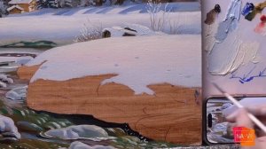 СЕКРЕТ ХУДОЖНИКА. Надежда Ильина. Как писать снег