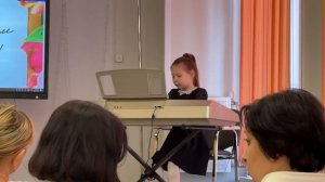 Рондо танец. Выступление в школе 🎹