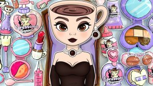 Бумажный АСМР💜 Капучино балерино 💜 Выбираем Наряды