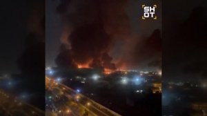 Международный аэропорт Мехрабад в Тегеране горит после авиаударов Израиля и США.