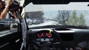 Subaru Impreza STi на гравии 🔥 Dirt Rally на Logitech G29 🏁