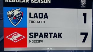 Обзор матча Фонбет КХЛ ЛАДА - СПАРТАК
