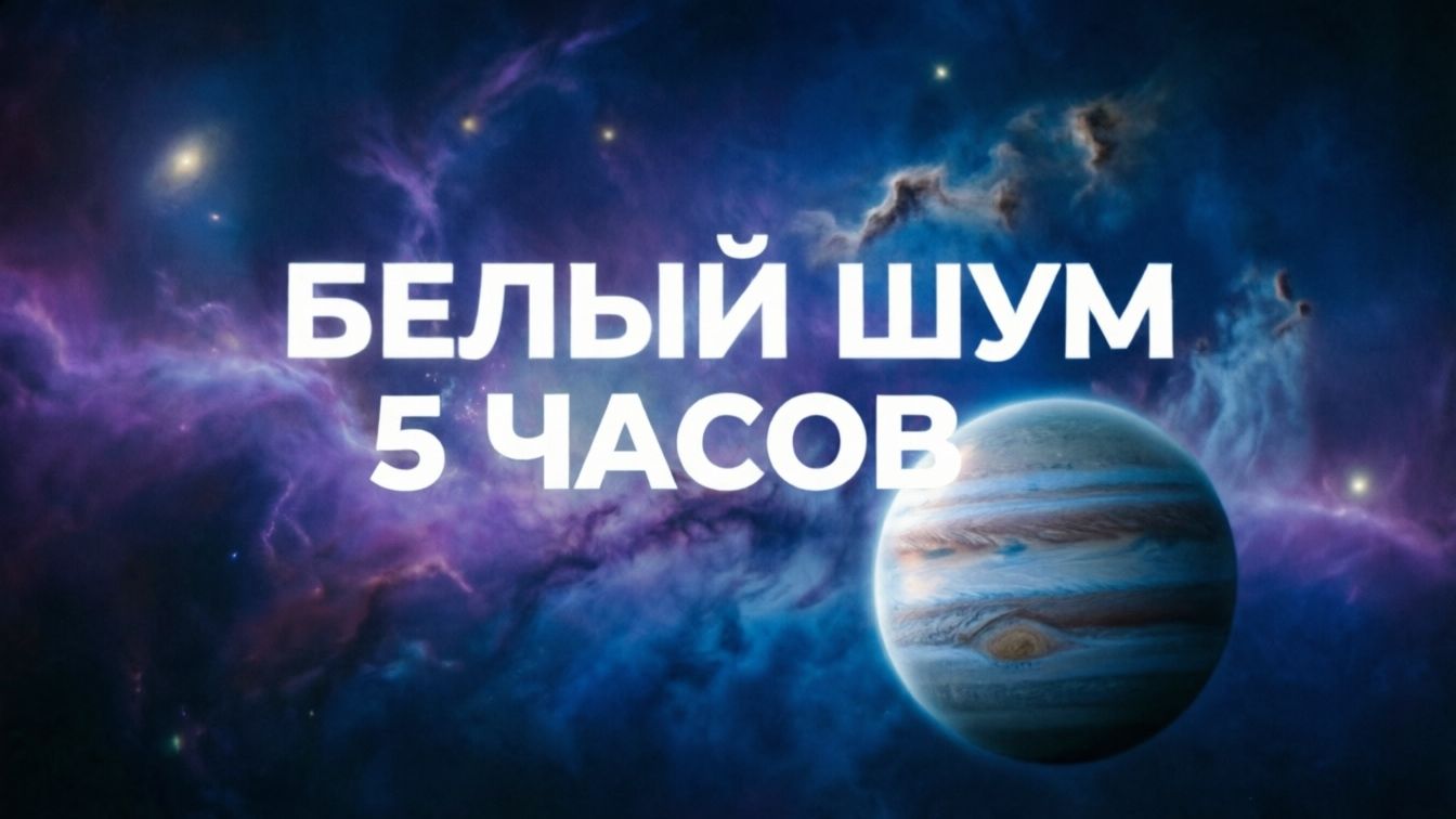 ➤ ЗВУК ПОКОЯ ➤ 5 часов белого шума  #белыйшумдлясна #белыйшумдлядетей #белыйшумдляноворожденных