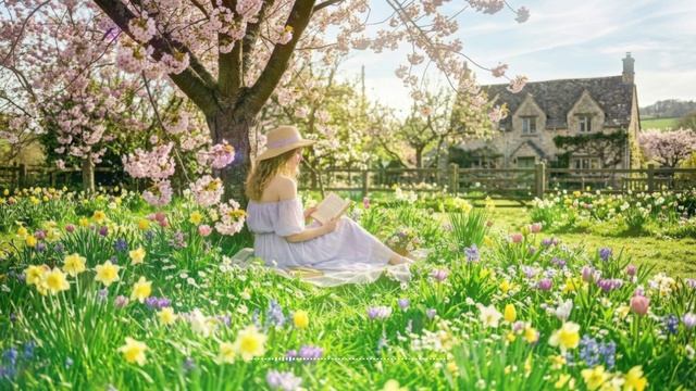 Spring Music for Focus | Lo-Fi, Chillout | For Art, Study, Work, Reading смотреть онлайн