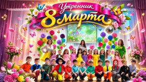 8 марта - утренник в ДЕТСКОМ САДУ!