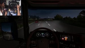 ETS2: утренняя доставка 🌅 Дальнобой на Logitech G29 🔥