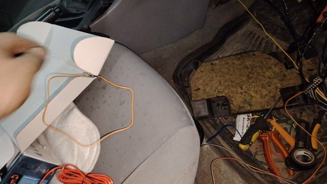 Mazda 3 bk Установка автосигнализации Starline A91 Часть 4 подключение контроля запуска двигателя