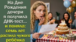 На Дне Рождения дочери я получила ДНК-тест, и поняла: семь лет растила чужого ребёнка